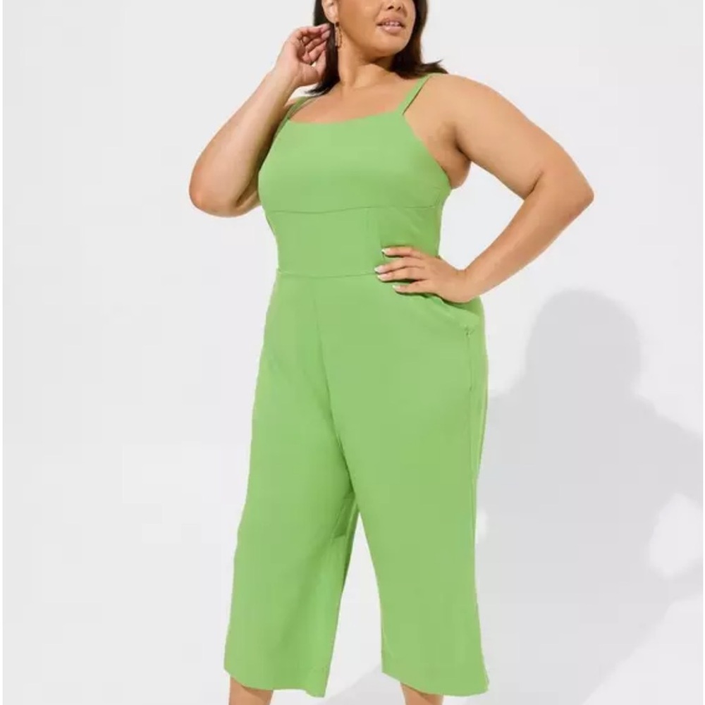 Torrid Vibrant Green Jumpsuit